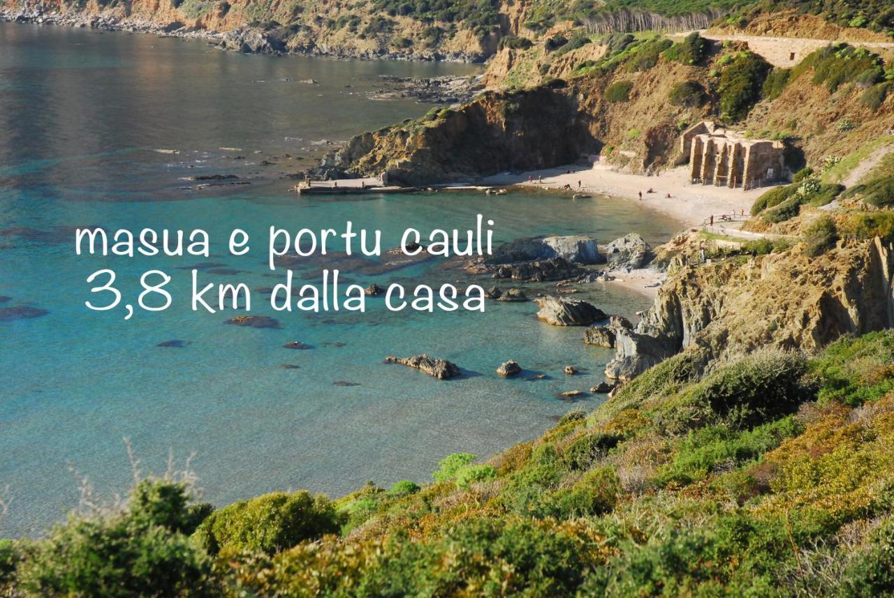 Villa Il Tramonto Tanca Piras Nebida Esterno foto