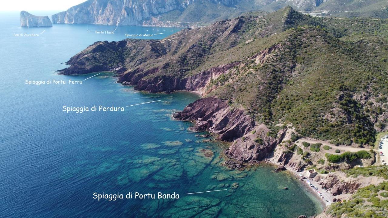 Villa Il Tramonto Tanca Piras Nebida Esterno foto